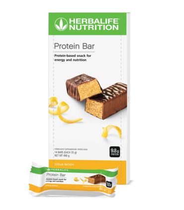 Protein Bars Citrus Lemon 14 x 35g bars per box